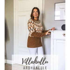 Arohaneule ohje / knit pattern (FI, EN/US, DE, NO, SE)
