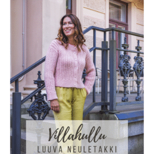 Luuva Neuletakki ohje / pattern (FI, EN)